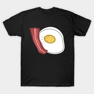 Egg and Bacon Breakfast - Good Vibes in the morning T-Shirt